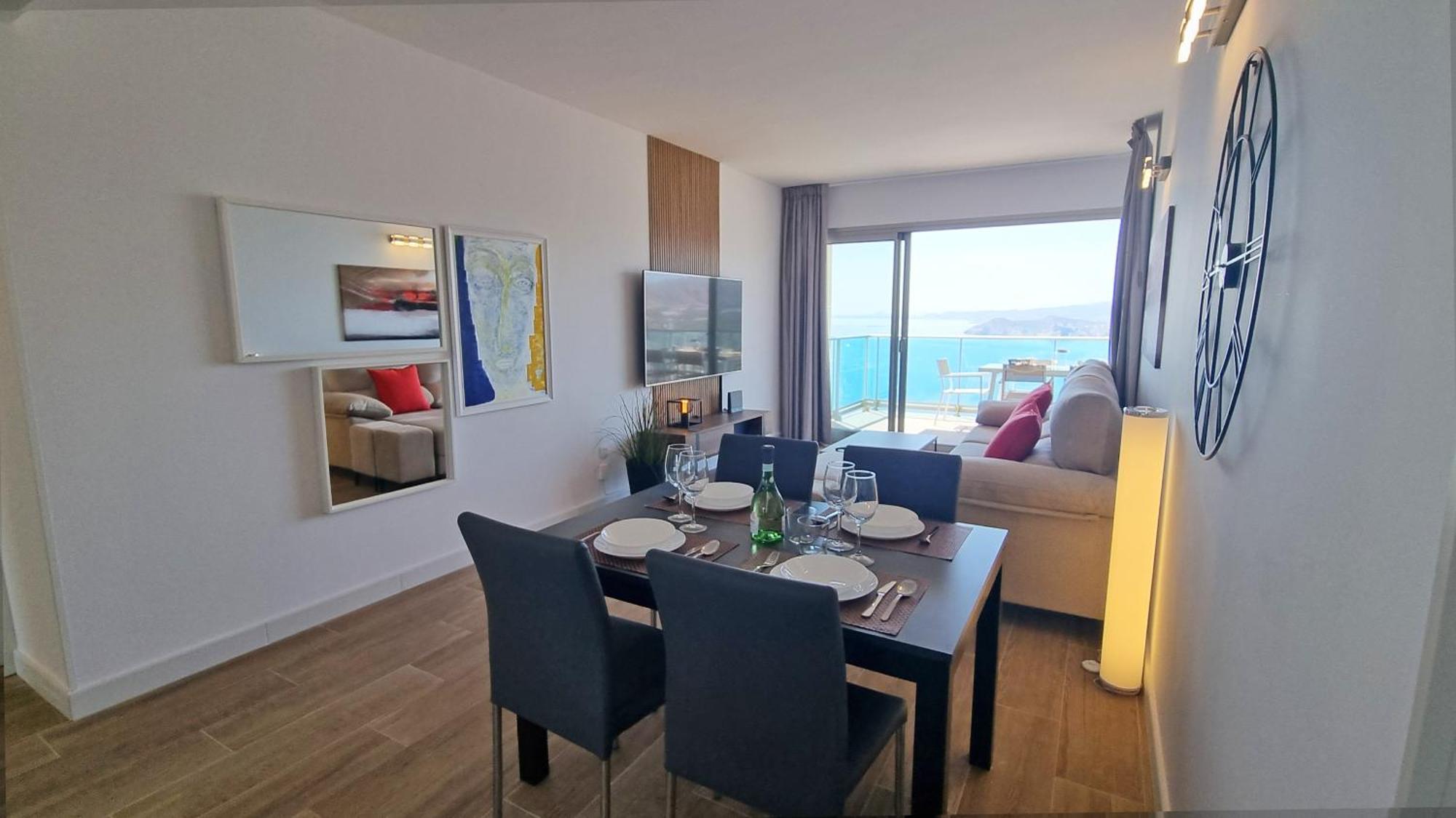 Skyscraper Apartment With Panoramic Views - Floor 38 Benidorm Extérieur photo